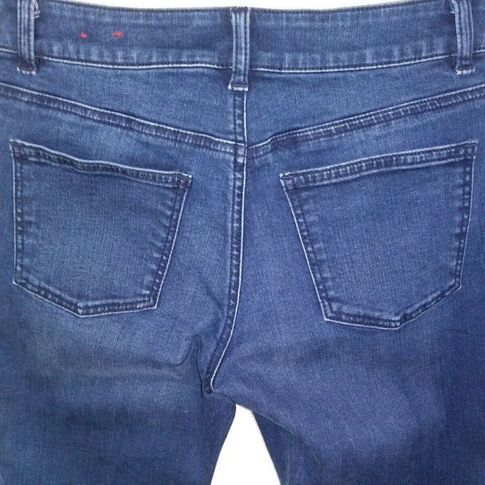 Talbots Jeans Dark Skinny stretch Simply Flatterin